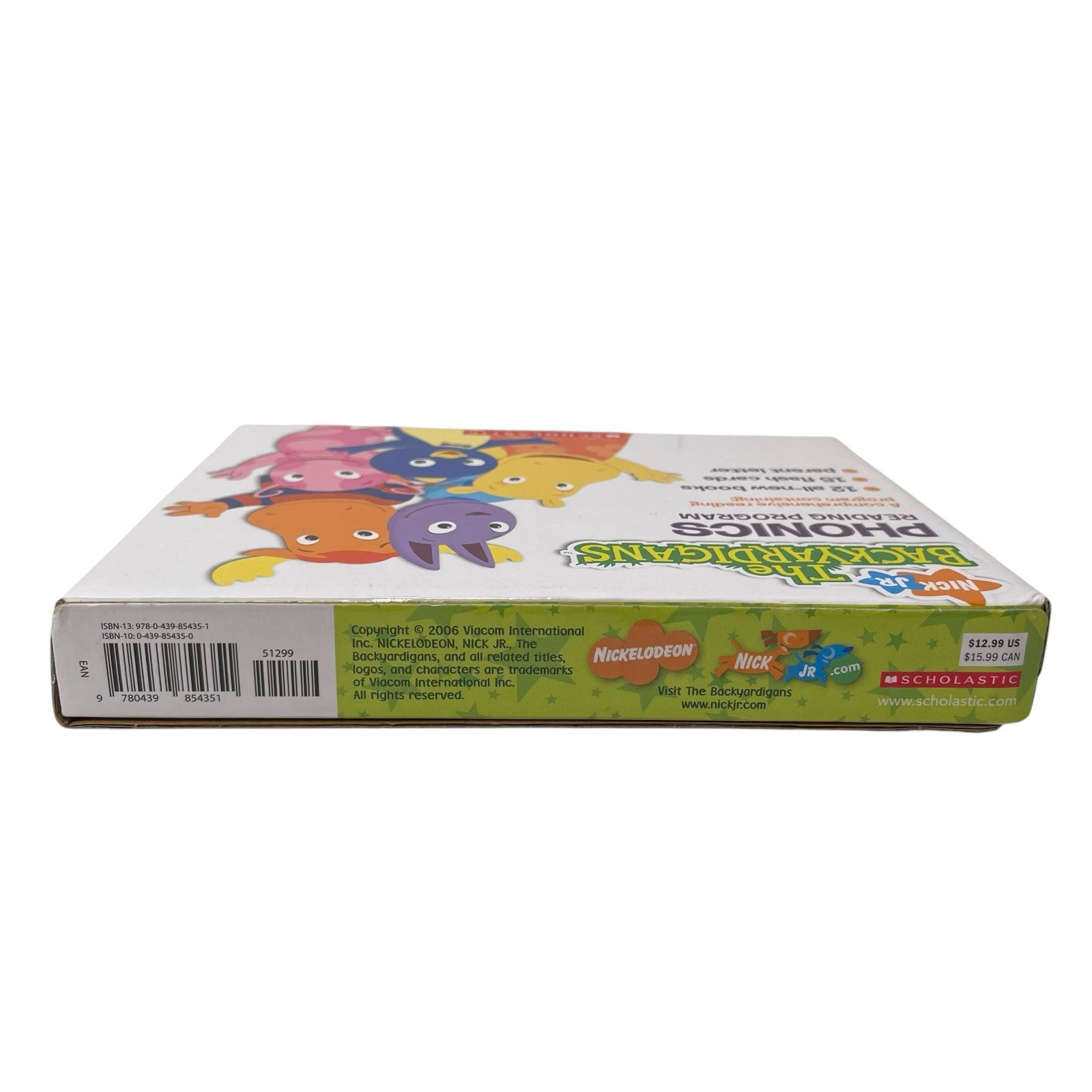 Scholastic phonics reading program Nick Jr.’s The Backyardigans 12 Books 15 Card