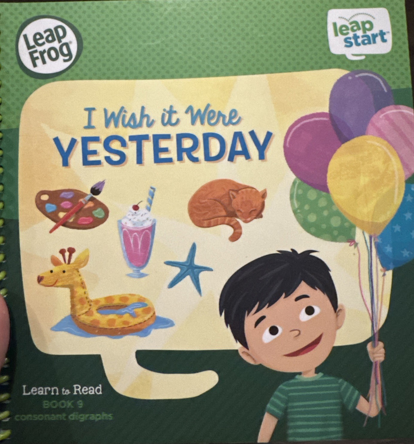 LeapFrog LeapStart Learn To Read Volume 2 Book 9 I Wish It Were Yesterday