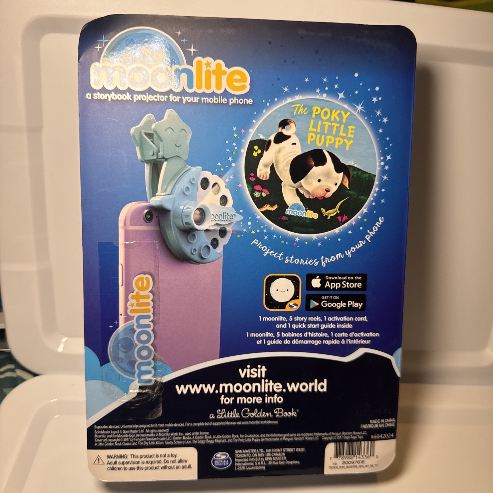 Moonlite Storybook Projector 5-Story Gift Pack w/5 Stories
