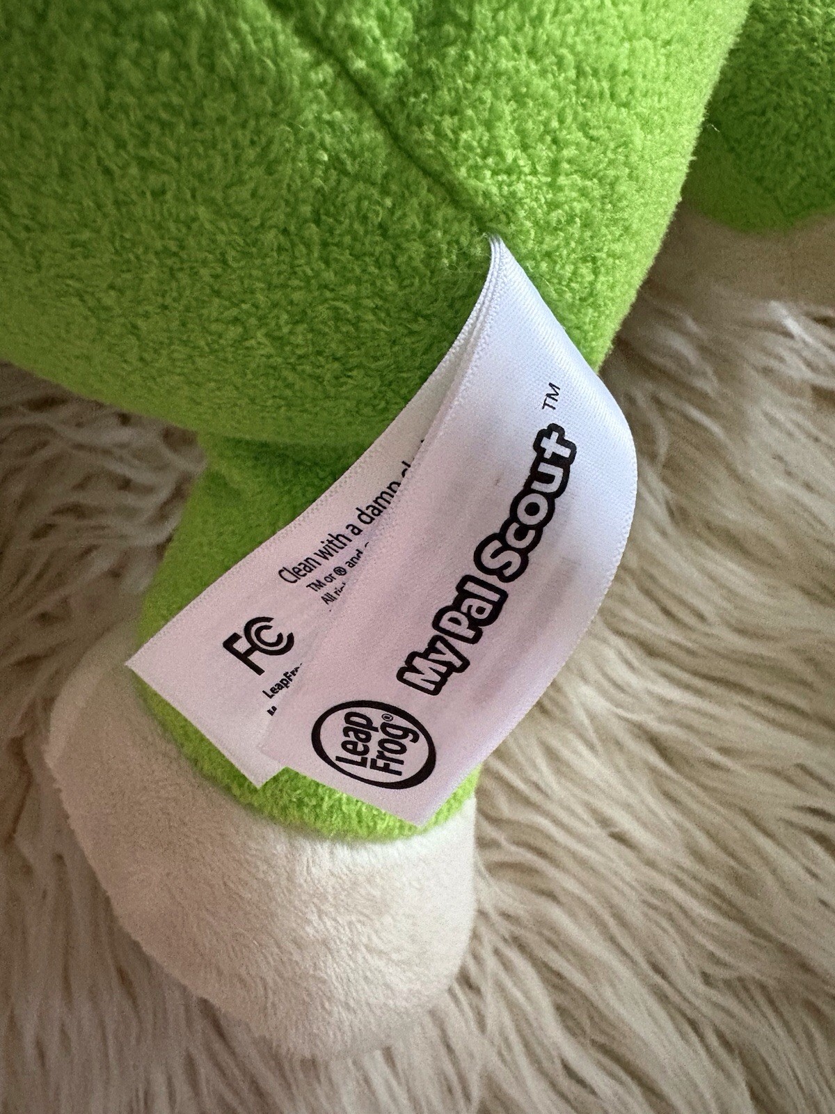 Leapfrog My Pal Scout Plush Puppy Learning Interactive Toy Music Phonics Baby