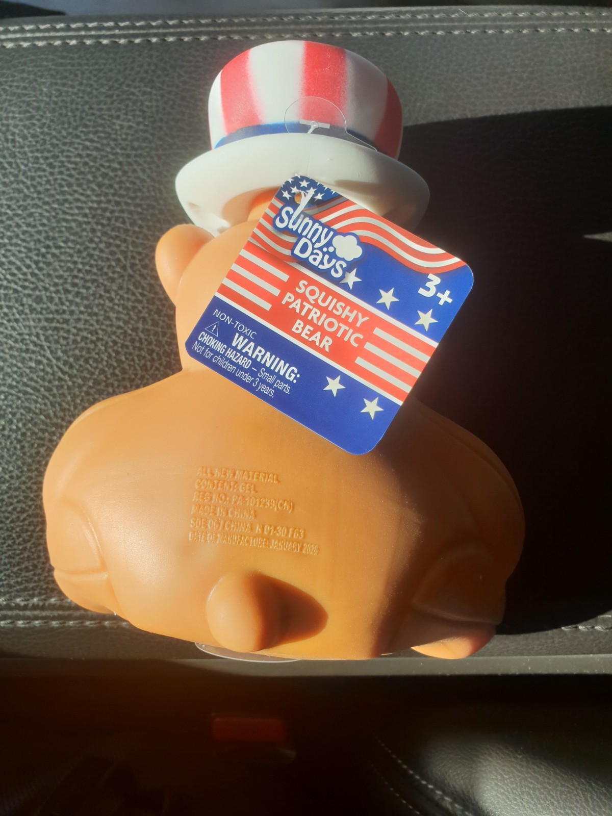 Jumbo Squishy Patriotic, Bear Viral Tik Tok Duck Stress Relief Sensory Fun Toy