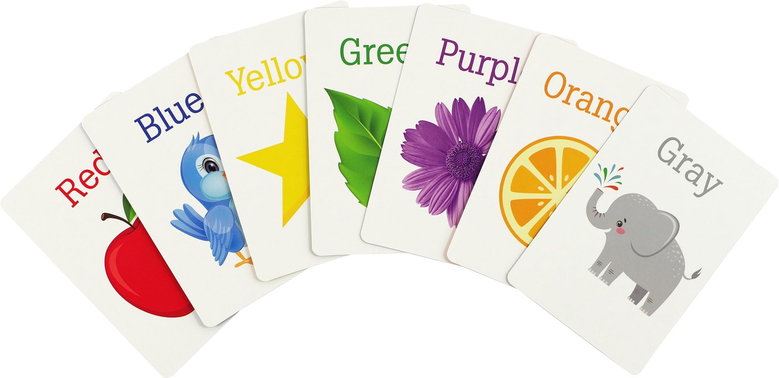 Colors and Shapes Flash Cards Medium