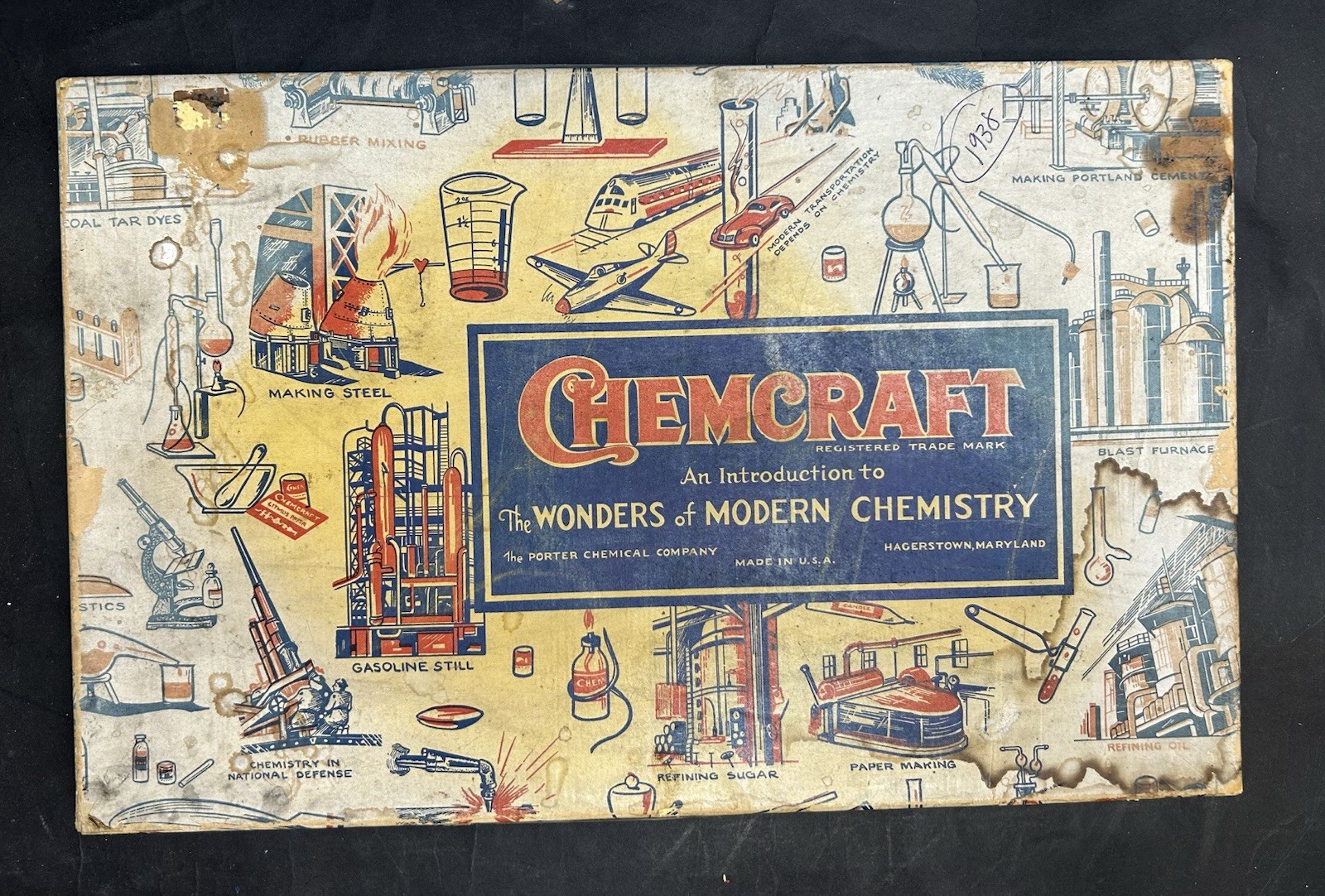 Chemcraft The Wonders Of Modern Chemistry No. 2 Porter Chemical Co.