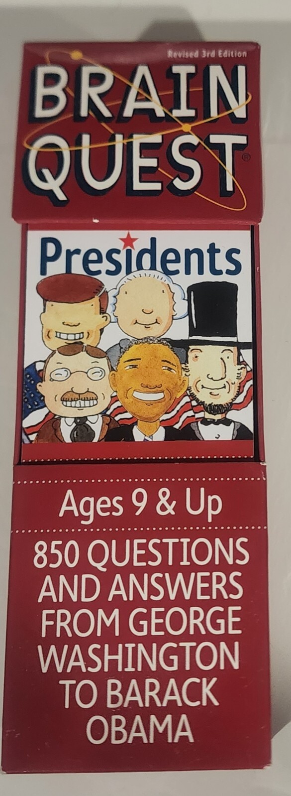 Brain Quest Revised 3rd Edition Presidents Ages 9 & up 850 questions and answers