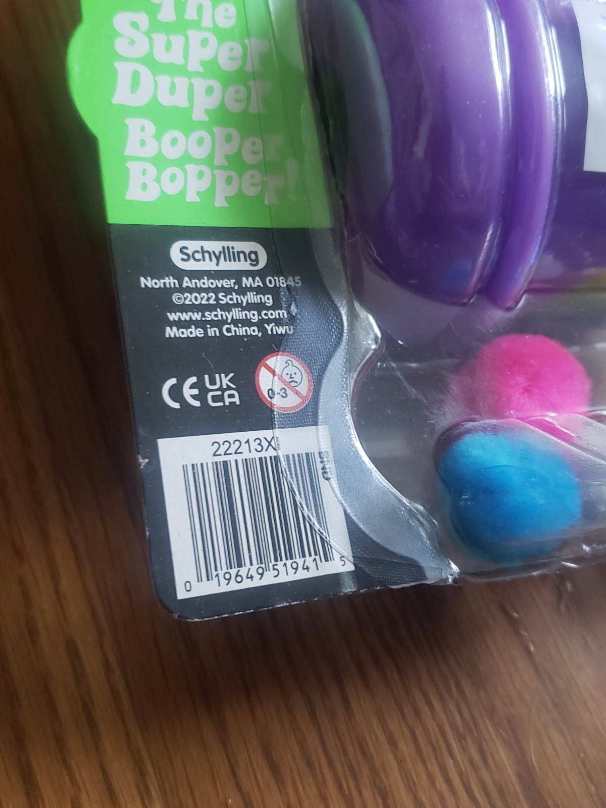 Extremely Rare PURPLE NeeDoh Booper- 100% Authentic- Brand New Nee Doh!