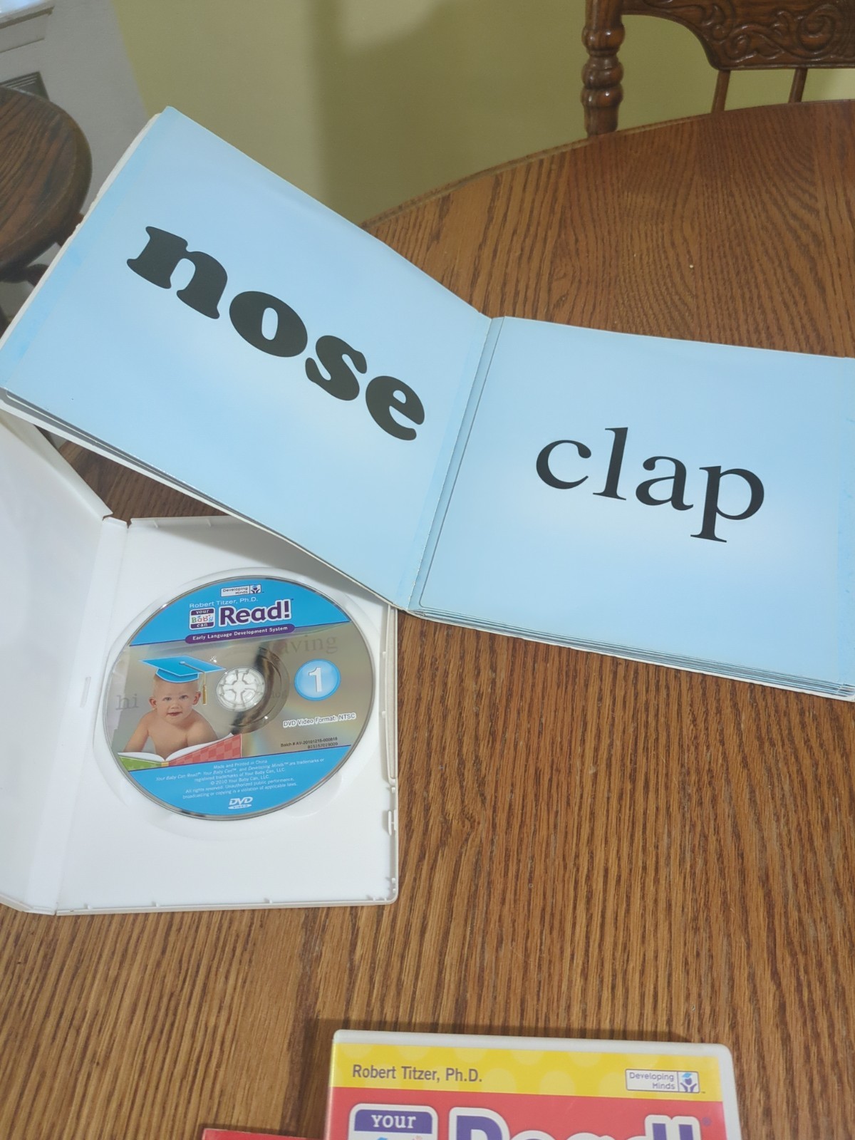 Your Baby Can Read Early Language Development System DVD Books Cards Complete