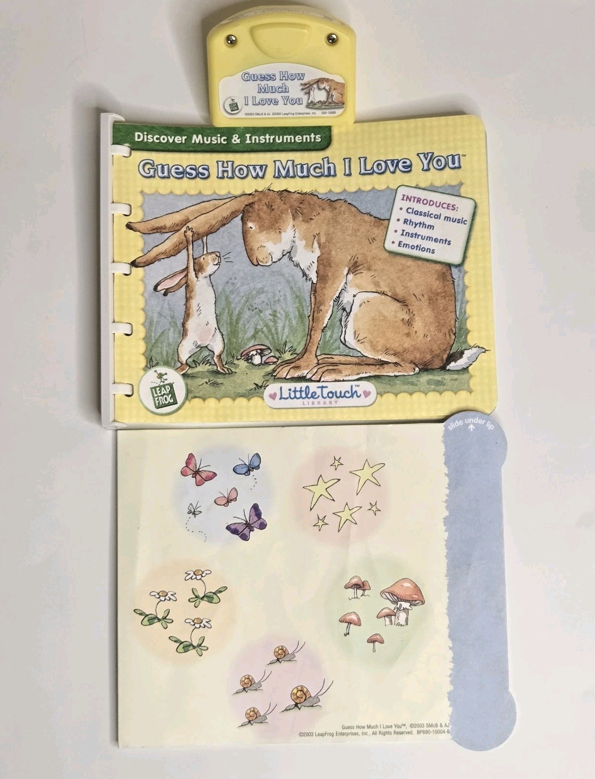 4 Little Touch Leap Frog Books, Cartridges & activity cards Dr Suess Animals