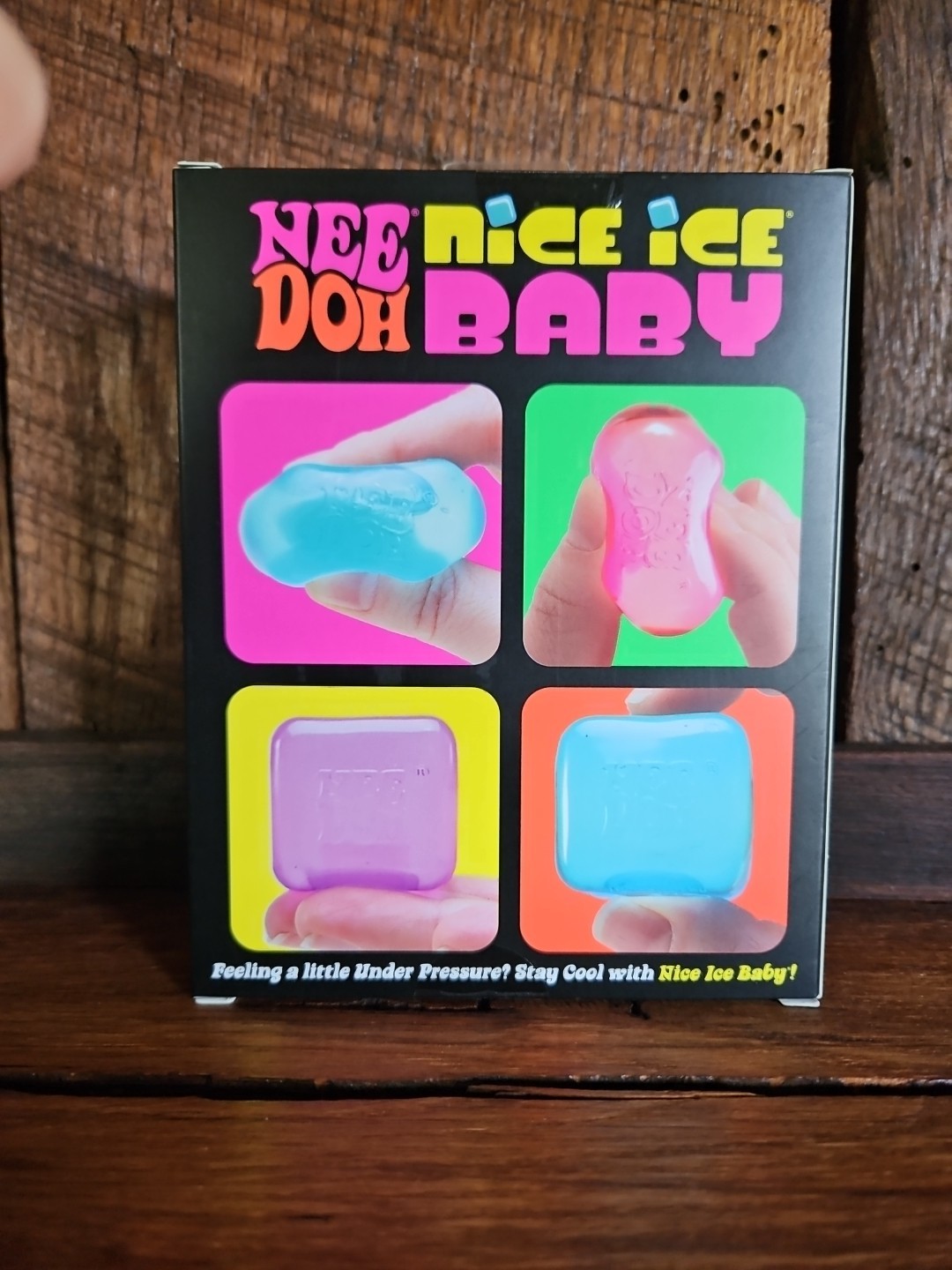 2024 Schylling Nee Doh Nice Ice Baby 4 pack -Set of Four Nee Doh Mini Nice Cubes