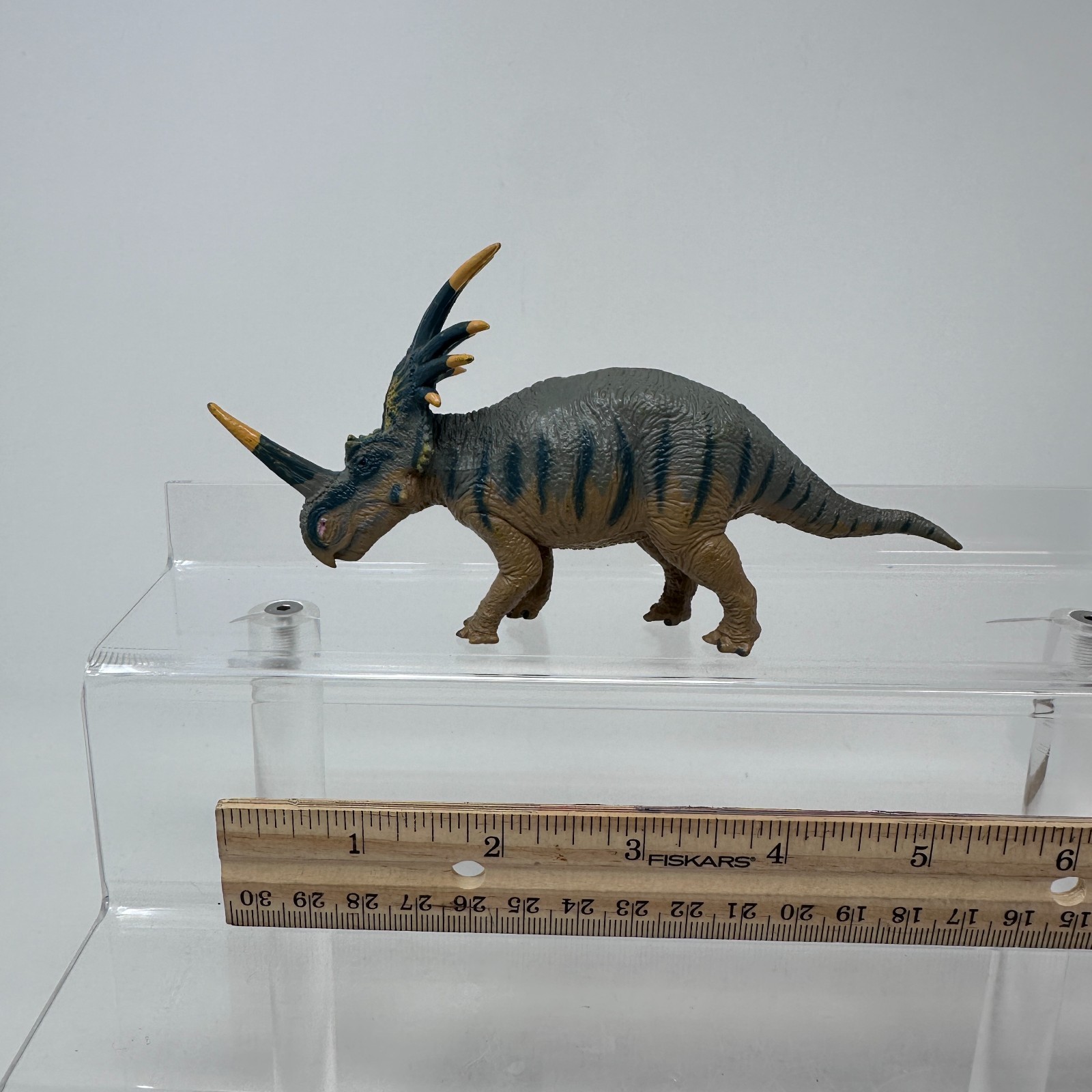 Battat Styracosaurus Figure Museum Of Science Prehistoric Animal Dinosaur 1994
