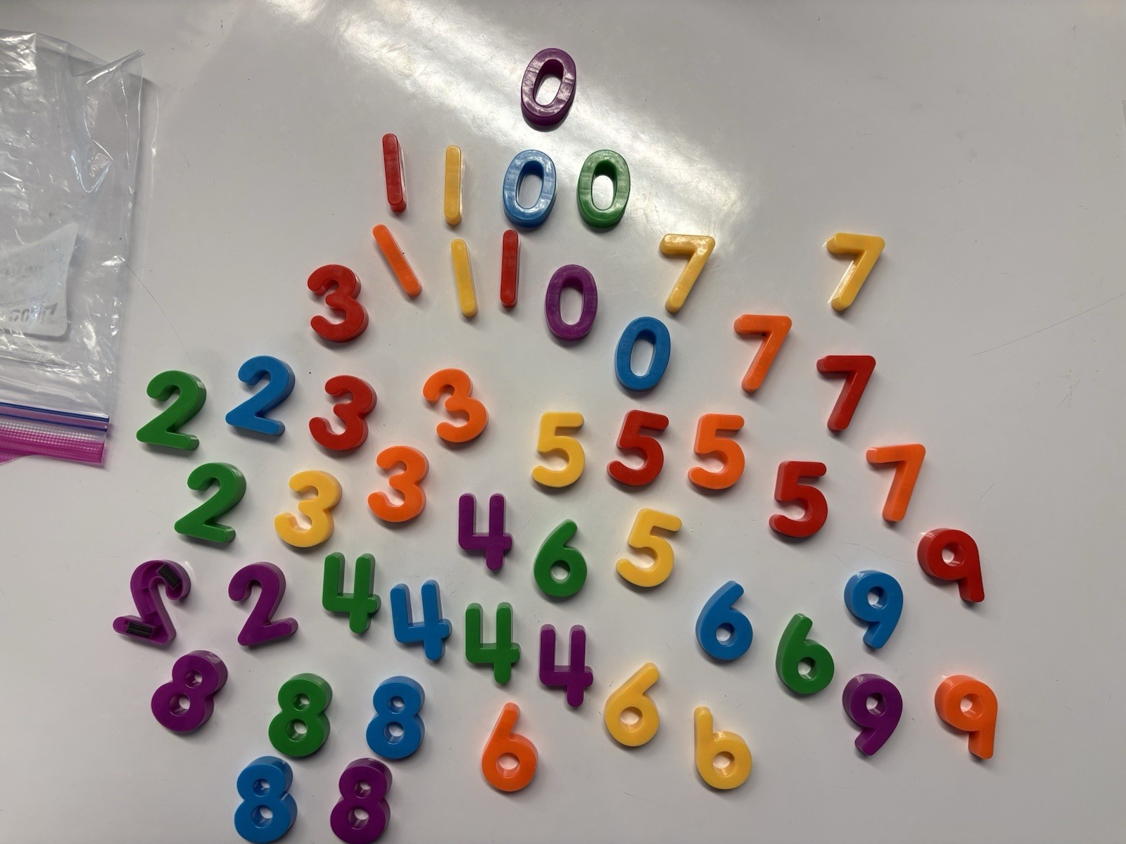 Colorful Magnetic Numbers Set for Kids Ages 3-7 Years Educational Toy 3-4 4-7