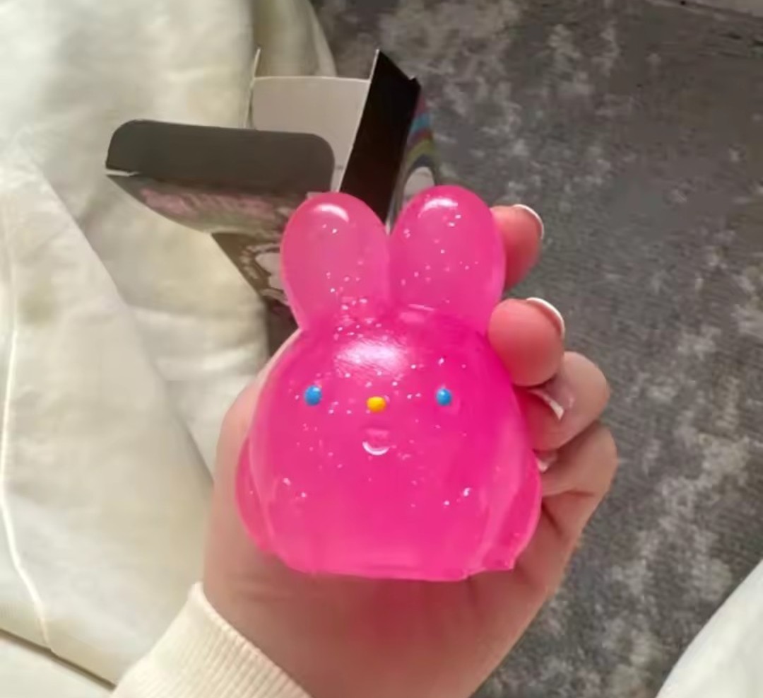 Authentic 2026 NeeDoh Jelly Hops Scented Super Solid Squish Bunny 🚚FreeShipping