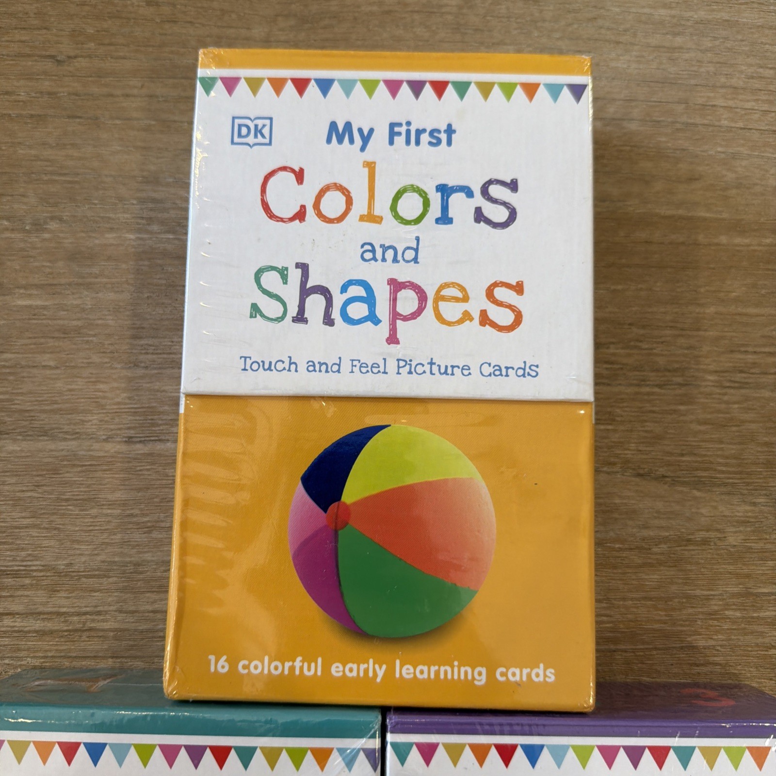DK My First Colors and Shapes, Animals Touch & Feel, Numbers Counting – 3 Pack
