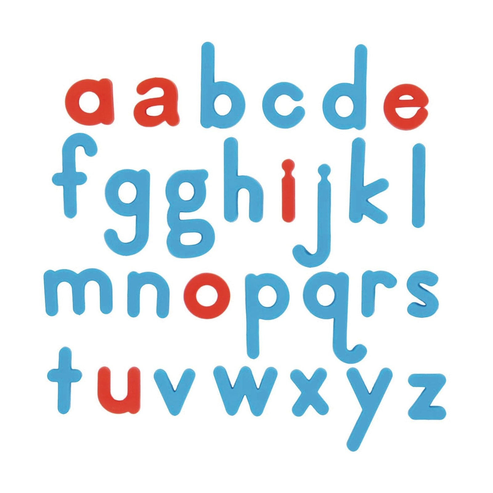 Really Good Stuff Color-Coded Magnetic Letters – 80 Lowercase Lette… Fast Ship