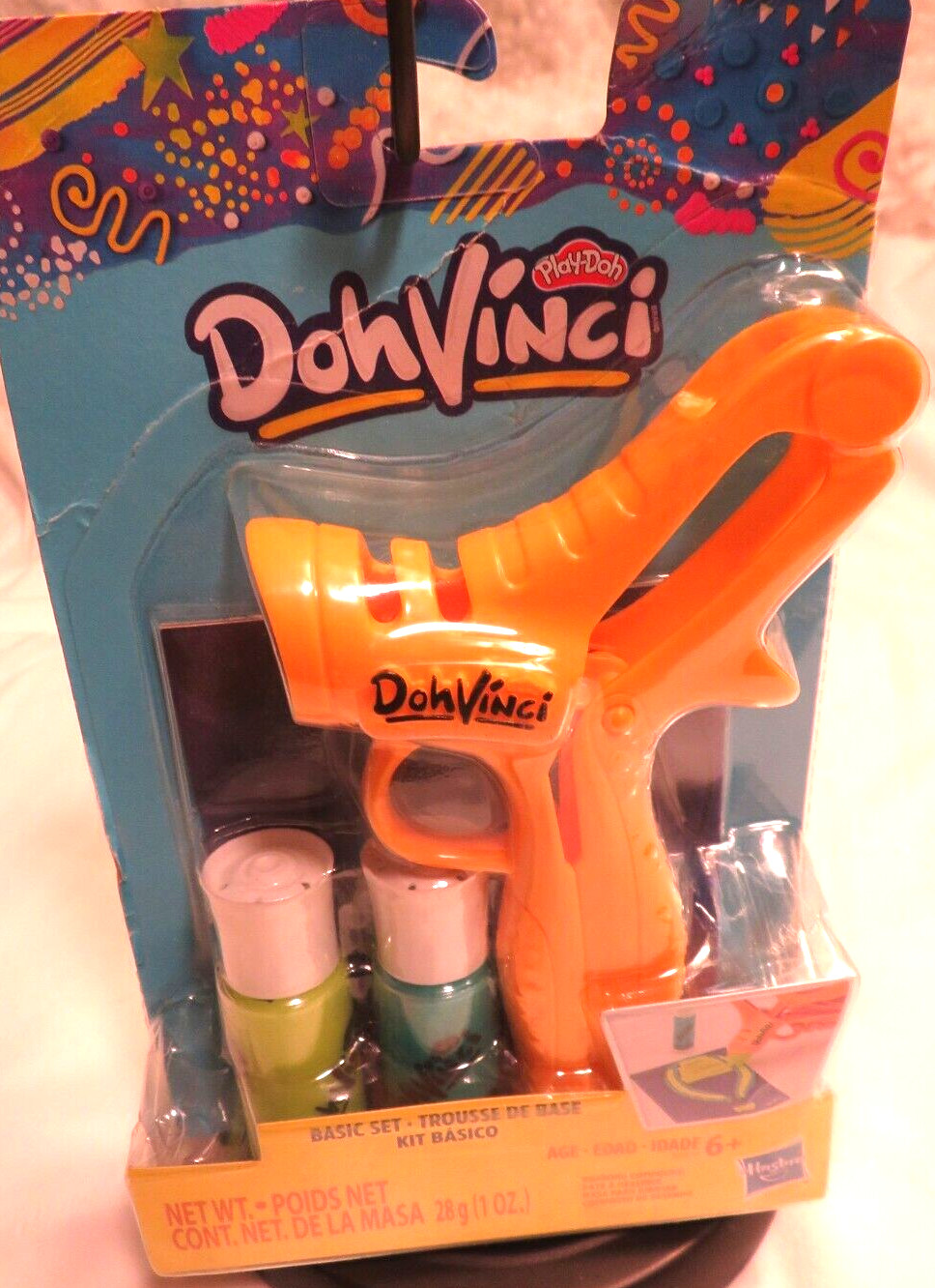Nos Hasbro Doh Vinci Basic Set Play-Doh Drawing Compound Tool Toy Artist Set