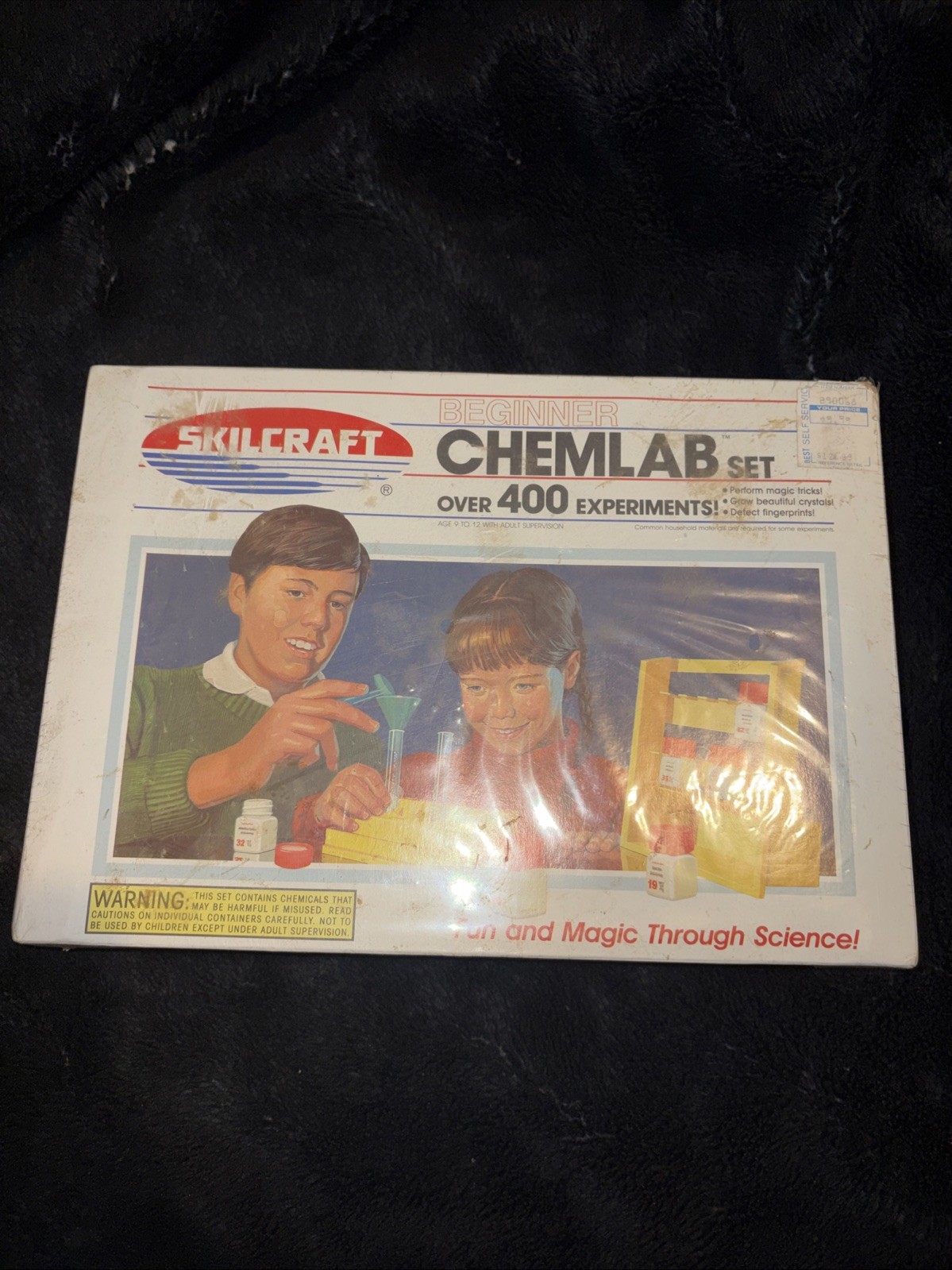 Skilcraft Chemlab Chemistry Set / Over 400 Experiments 1987 NISB