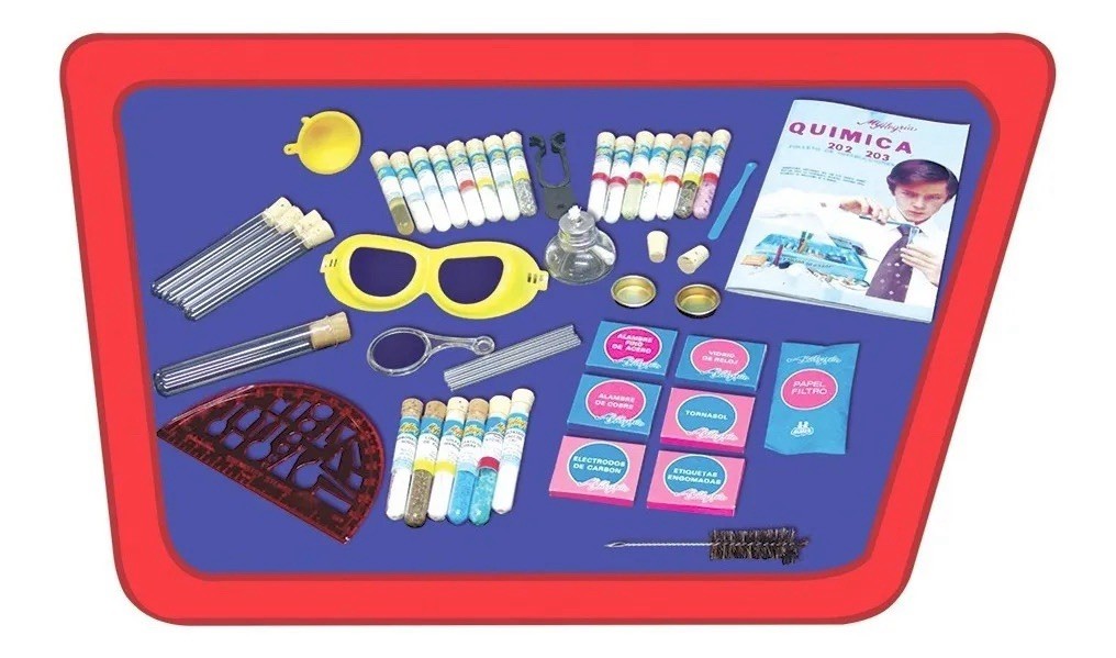 Mexican Toy Juego De Quimica Chemistry Set 100 Experiments Made In Mexico