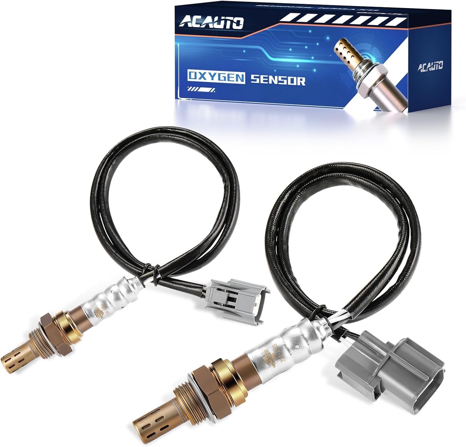 2Pcs Oxygen O2 Sensor Upstream Downstream Compatible with Honda Civic 2001-2005