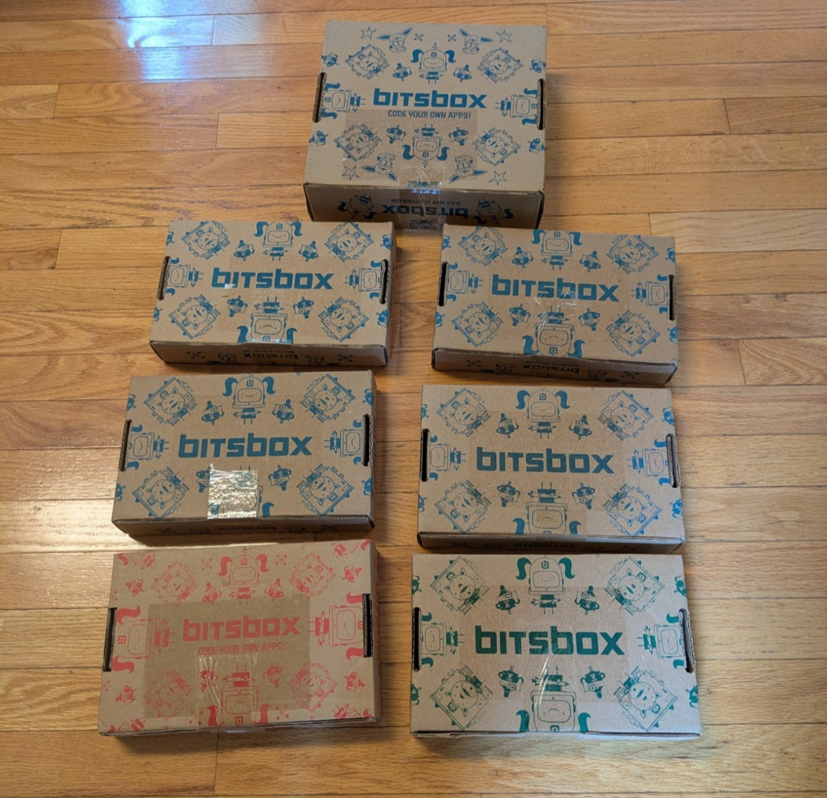 7 SEALED Bitsbox Learn to Code Kids Sets 6 7 8 9 10 11 12