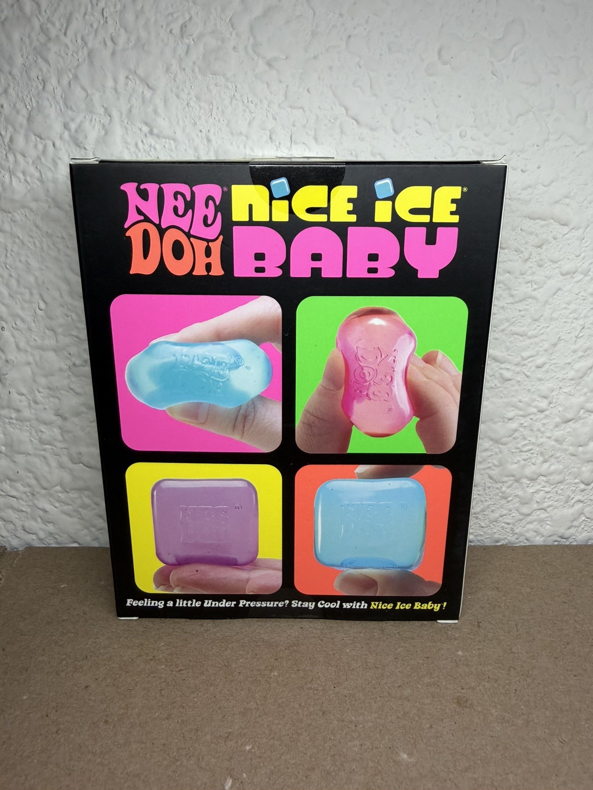 NeeDoh Nice Ice Baby 4 pack, Nee Doh Mini Nice Cube FULL CASE OF 6 AUTHENTIC ✅
