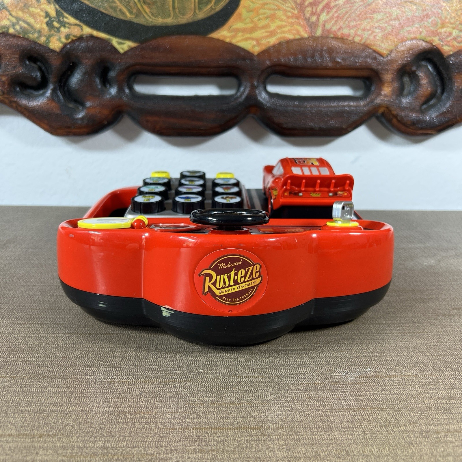 VTech Disney Pixar Cars Lightning McQueen Learning Phone Playset WORKS RARE HTF