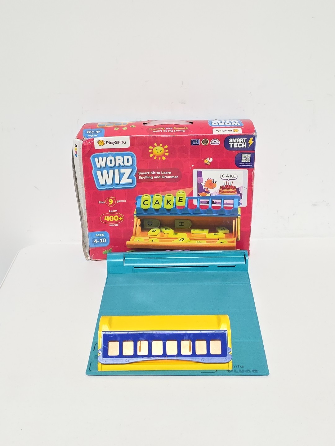 PlayShifu Word Wiz/Smart Kit/Letters & Words/Spelling Used No Instructions