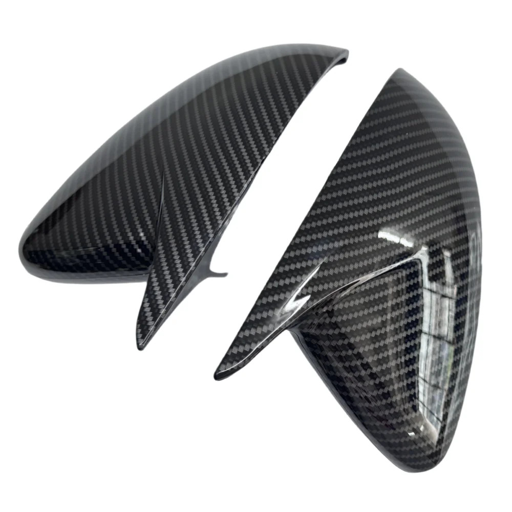 2X Side RearView Mirror Cover Caps For VW Golf MK7 7.5 GTI R GTD Base 2009-2020
