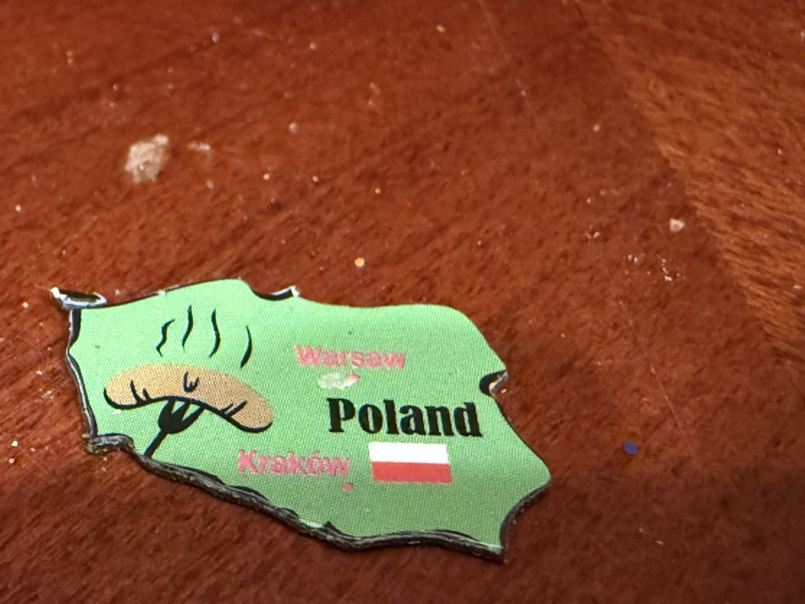 Ata-Boy Magnetic World Map Play-n-Learn Poland