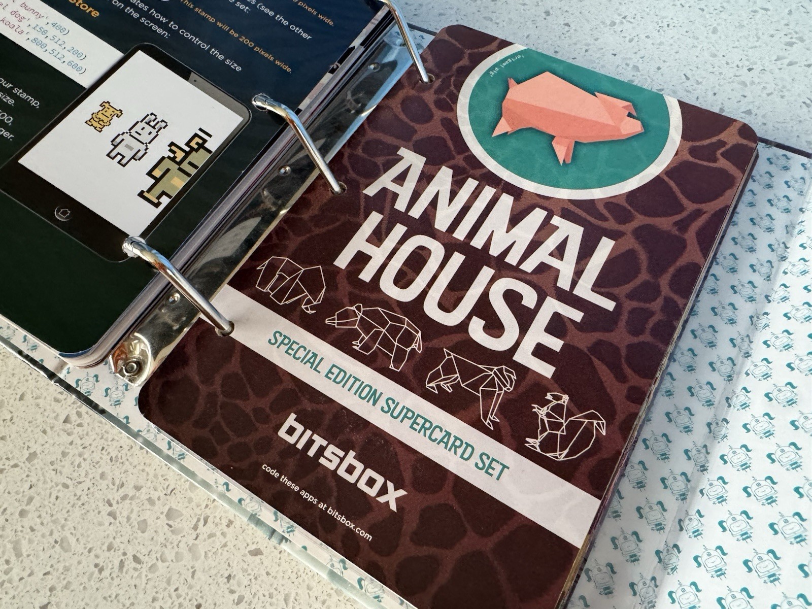 Bitsbox Apper Keeper Folder Cards Coding Pages STEM
