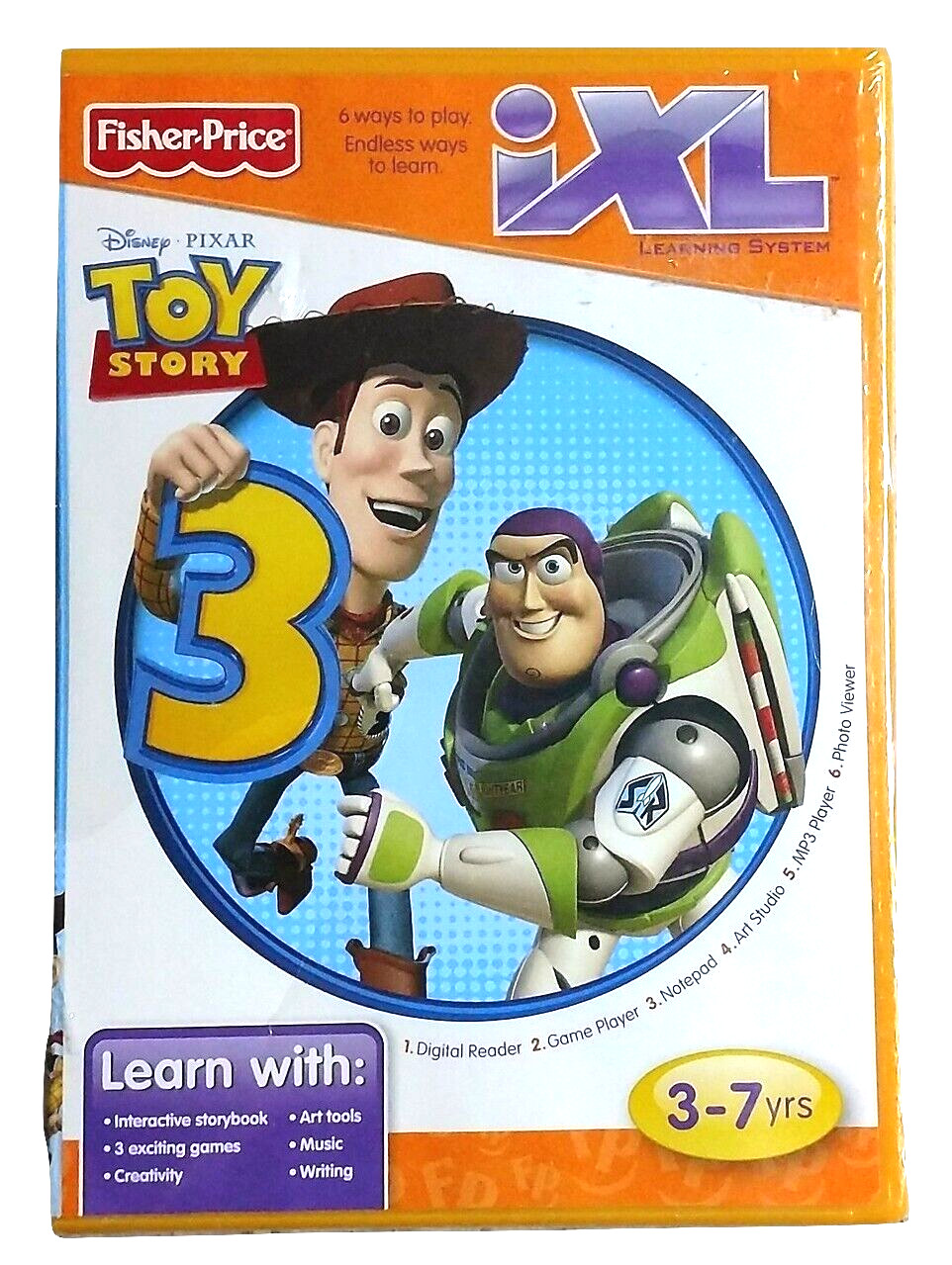 New Fisher Price iXL Learning System Toy Story 3 Sealed