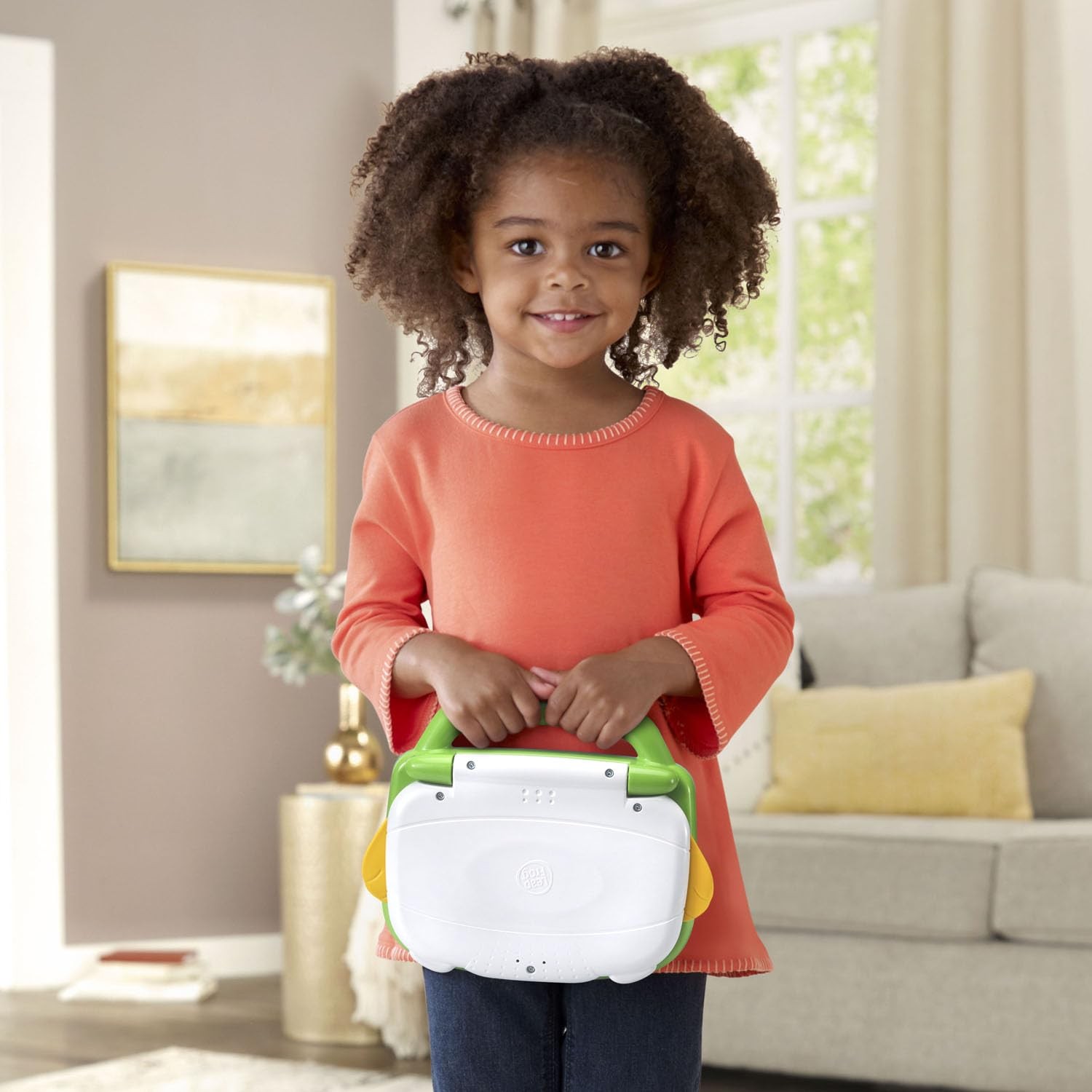 ABC and 123 Laptop for Preschoolers Ages 3-7 Years, Green
