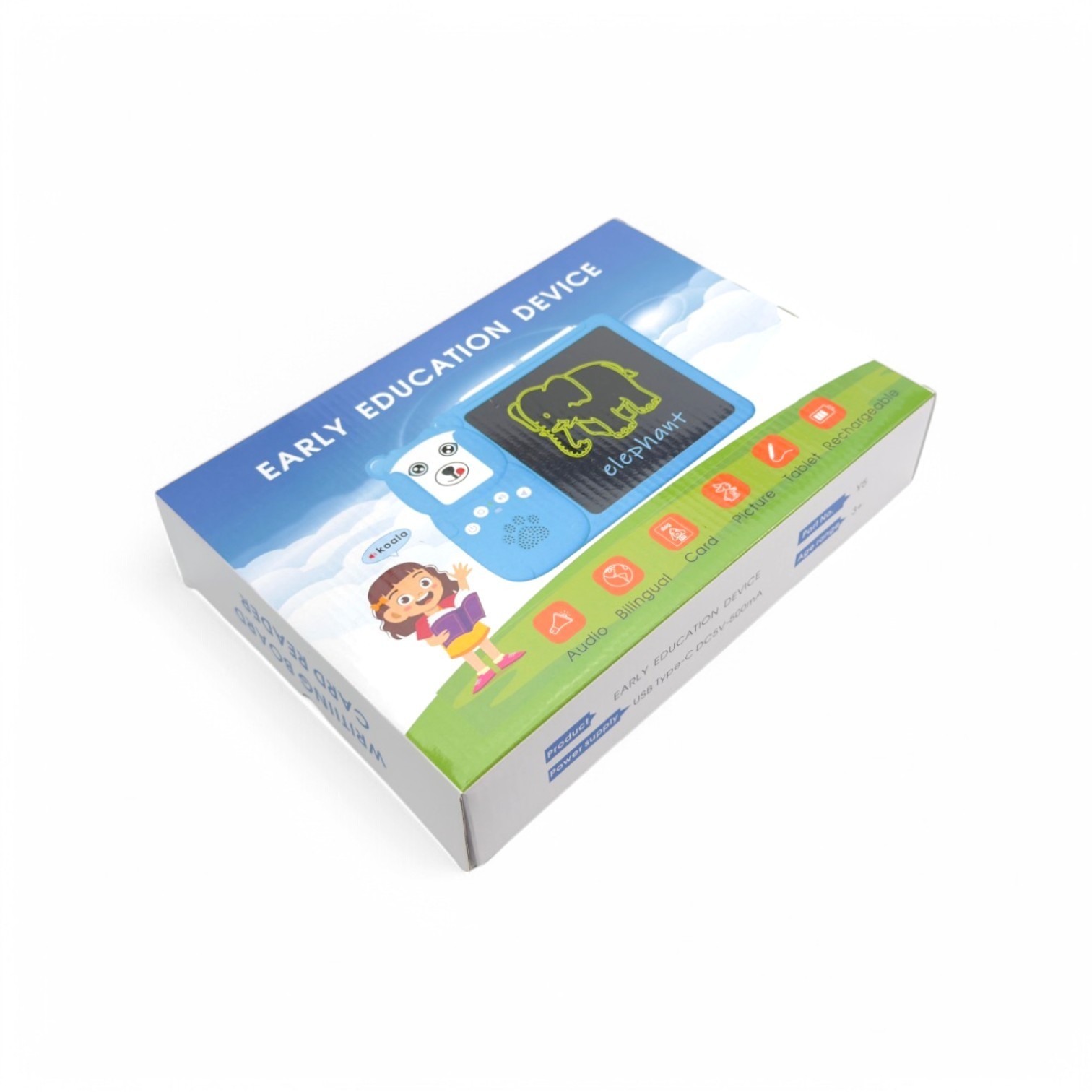 Montessori Arabic English Talking Flash Cards + LCD Tablet, 510 Sight Words