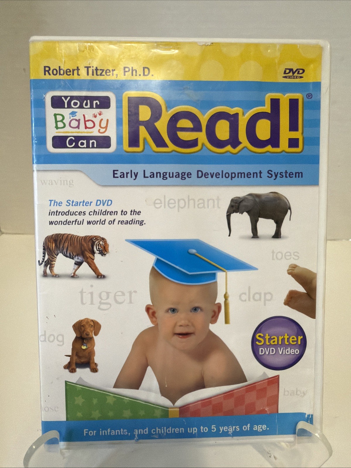 Your Baby Can Read Early Development Reading System 4 DVDs 5 Books