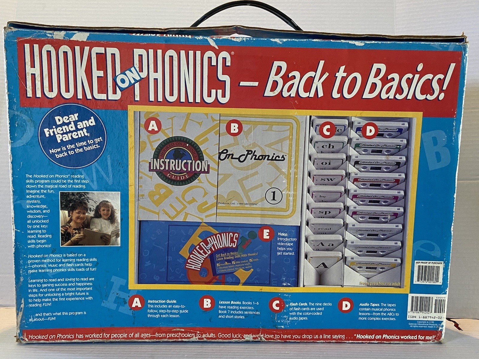 READ VNTG NEW OPEN 1995 HookedonPhonics Reading Skills With Phonics BackToBasics