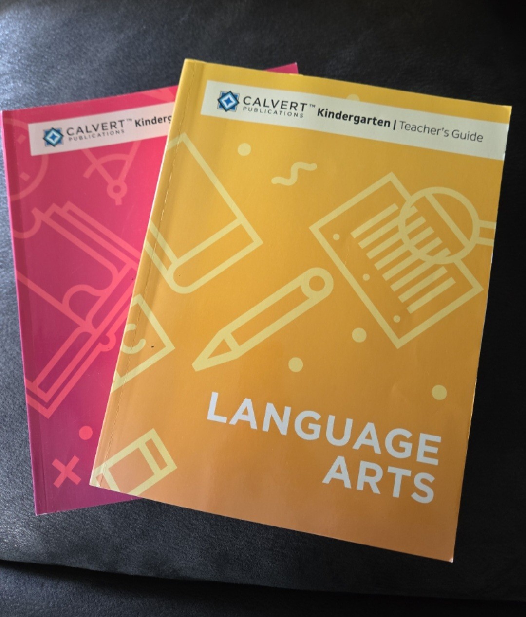 Calvert Publications Kindergarten Teacher’s Guide Language Arts & Math Ages 4-7