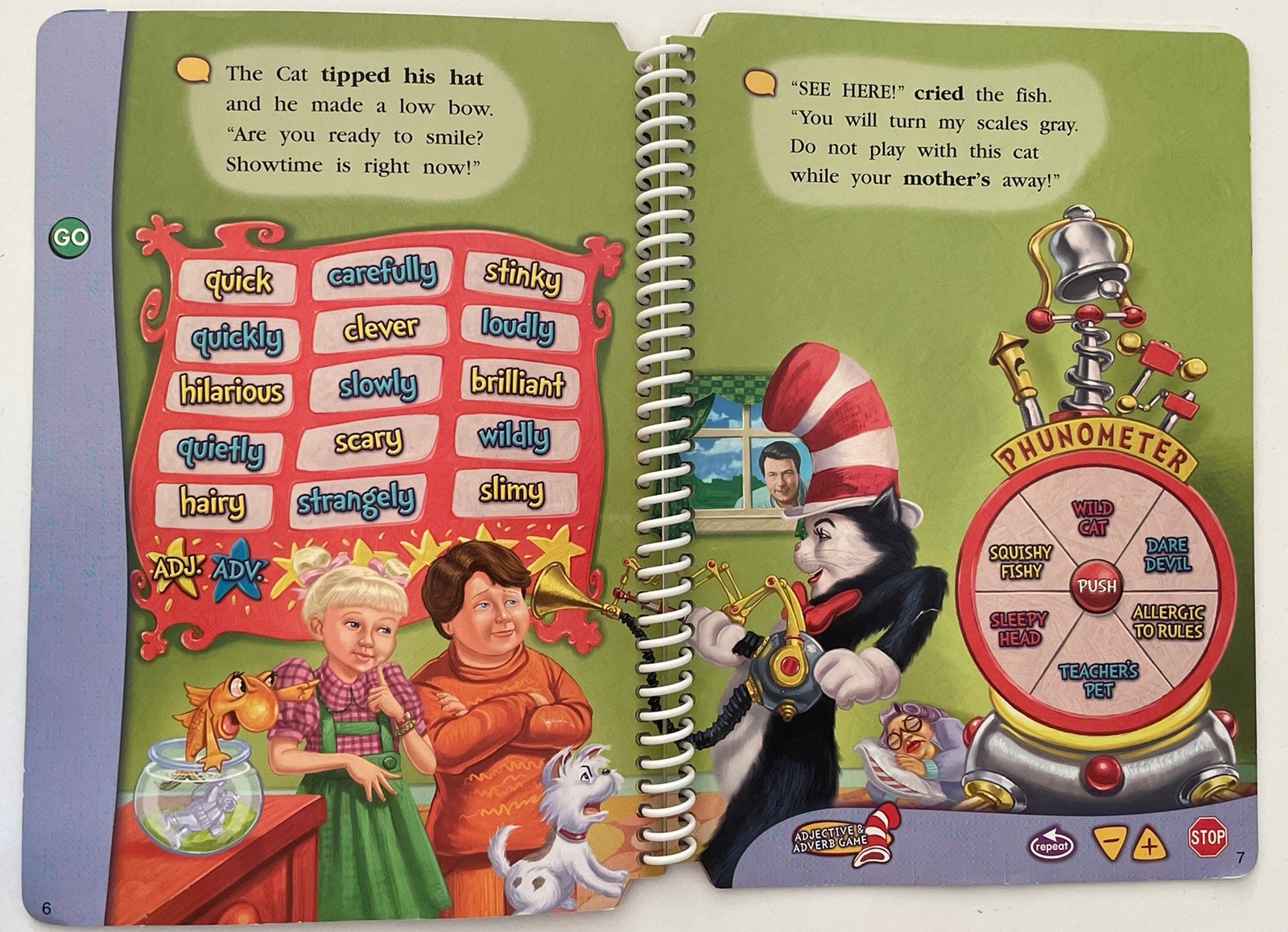 Dr Seuss The Cat in the Hat – Spiral Bound By Leap Frog 2nd Grade Reading (Book)