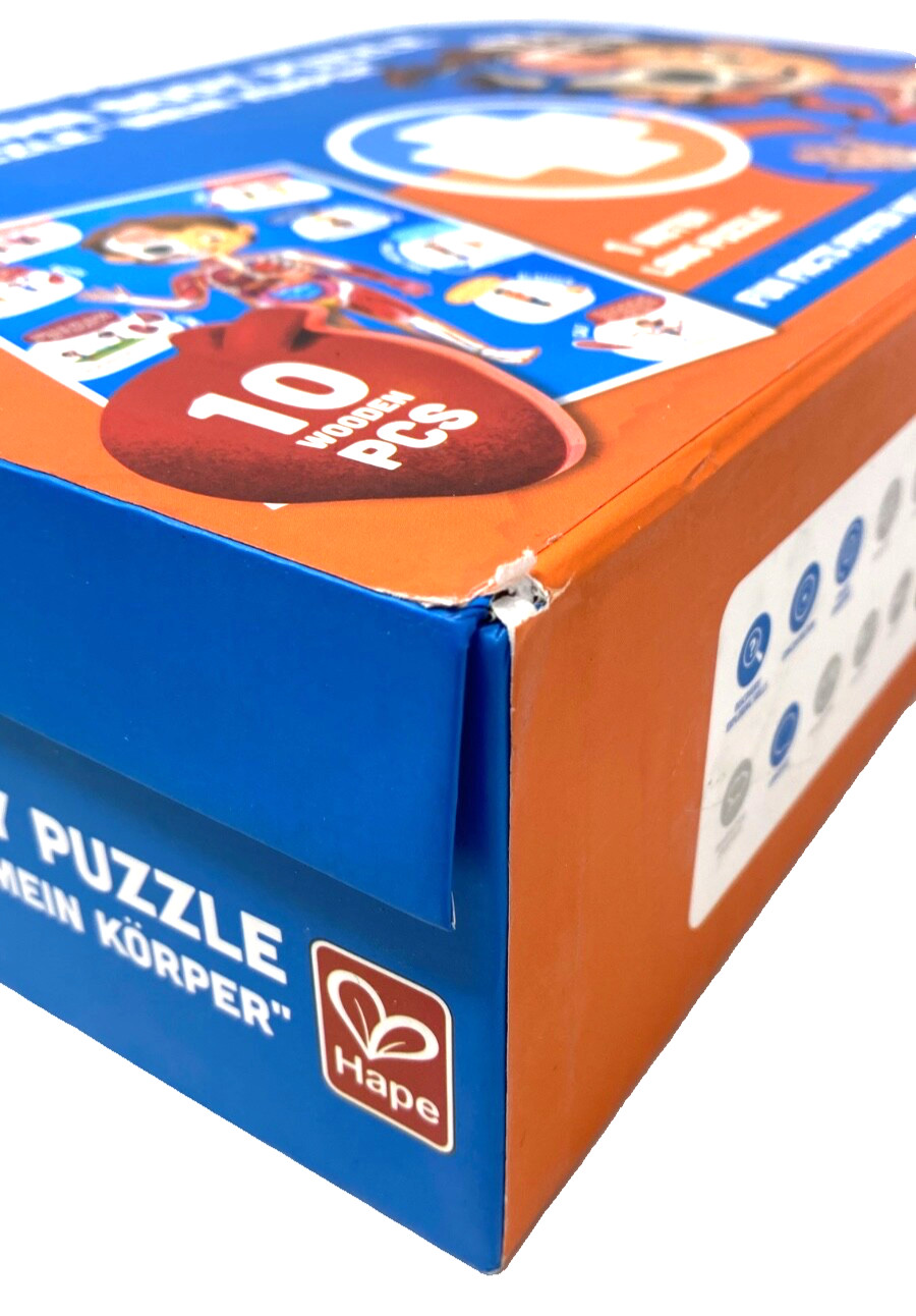 Hape Human Body Educational Puzzle 60 Piezes Jigsaw Puzzle 4 years and up