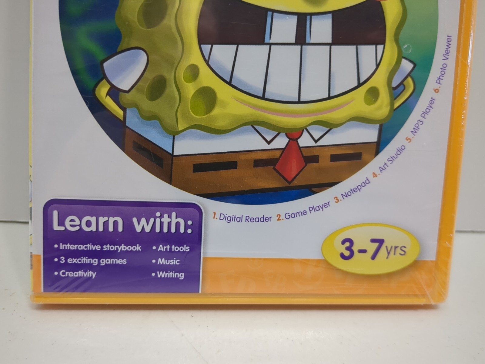 Vintage Fisher Price iXL SpongeBob SquarePants Learning Game Disc Software NEW