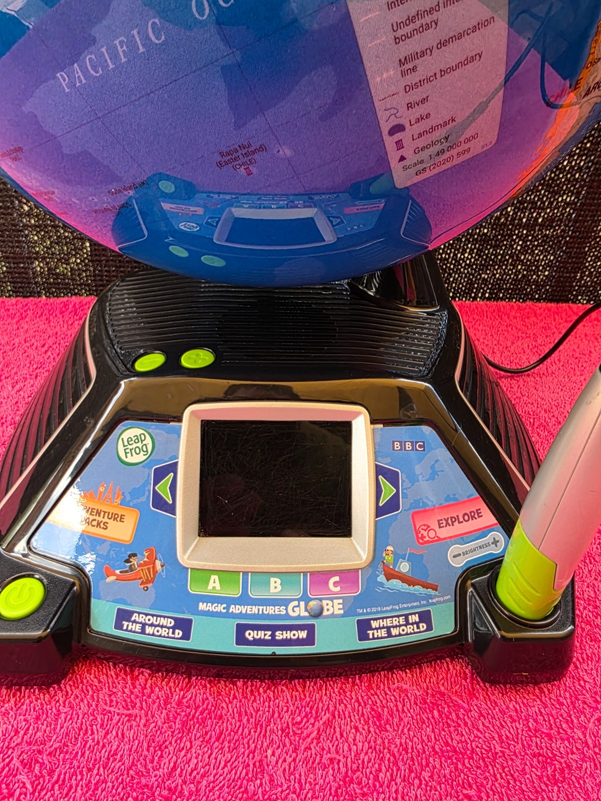 LeapFrog Magic Adventures Globe Interactive Electronic Educational Toy
