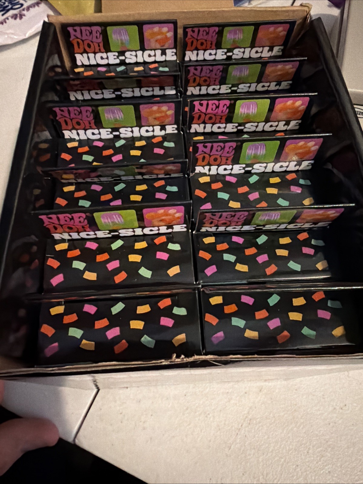 NICE-SICLE SQUISHY BRAND NEW BOX OF 12 $119.76 RETAIL