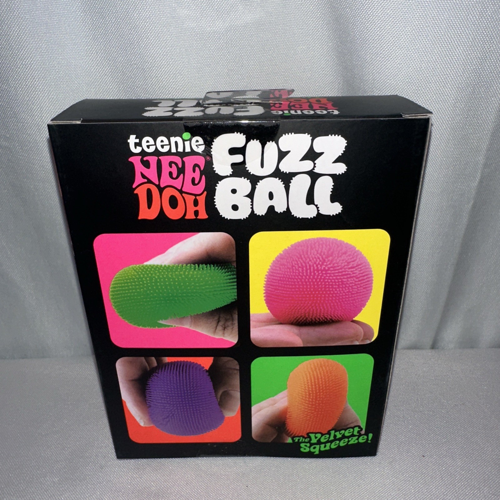 Teenie NeeDoh 4 Packs Nee Doh Swirl -Fuzz Balls & Hot Shots All Three Sets!