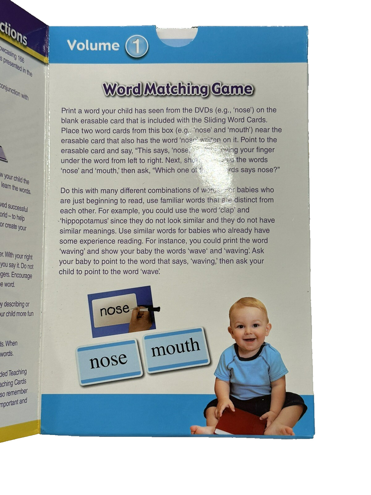 Baby’s First Teacher Early Learning Development System 5 Volumes 1 DVD & Cards