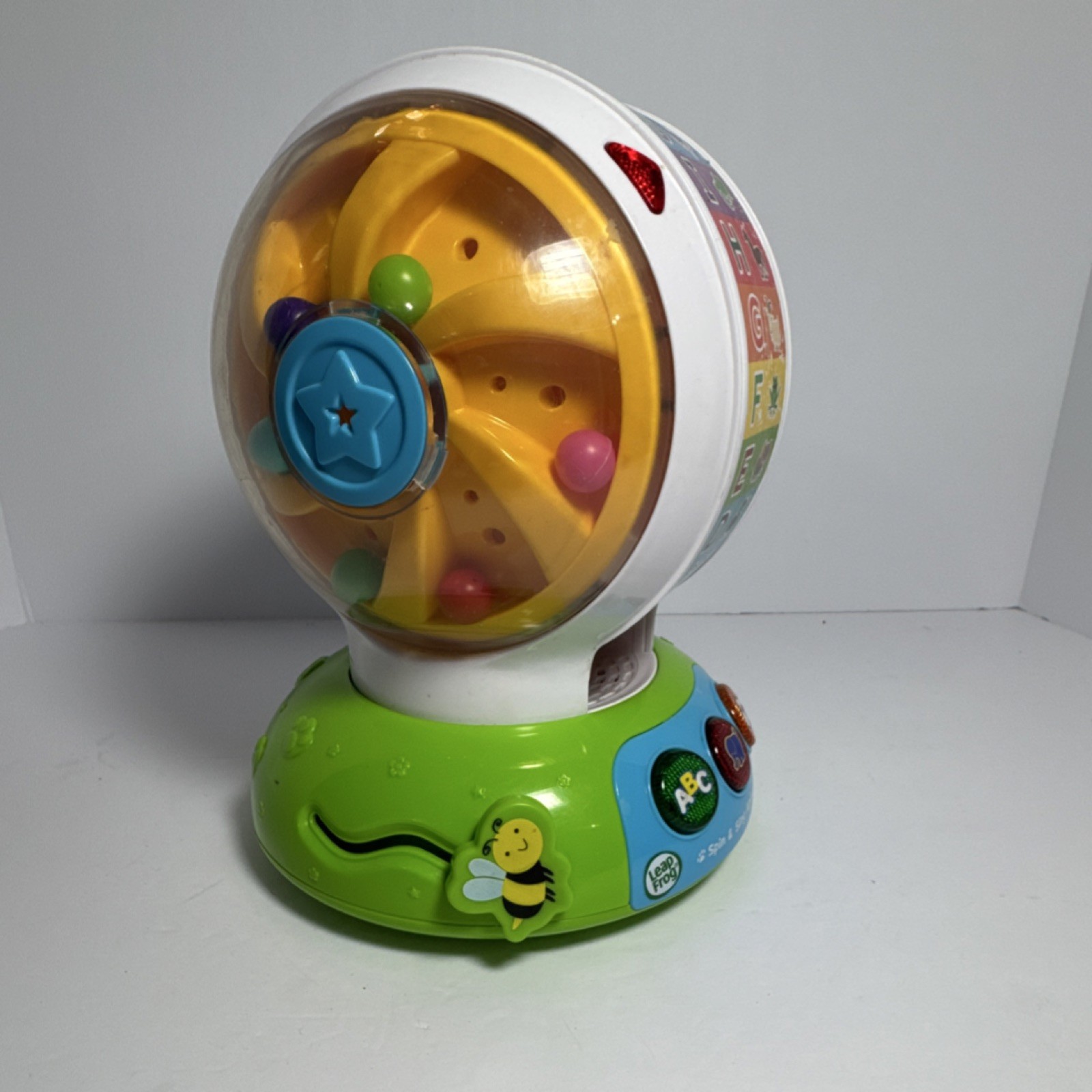 LeapFrog Spin & Sing Alphabet Zoo Electronic Learning Toy 6-36 Months 1-2 Years