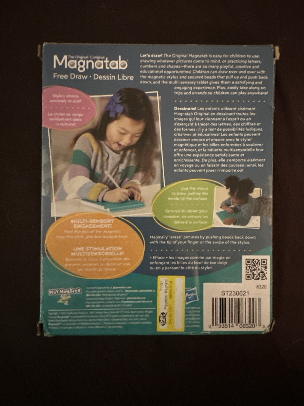 Playskool Magnatab Free Draw (Lightly Damage Box)