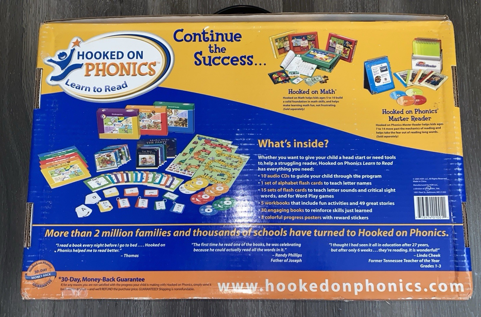 Hooked On Phonics Learn To Read Ages 4-8 K-2nd Grade Reading Program Set
