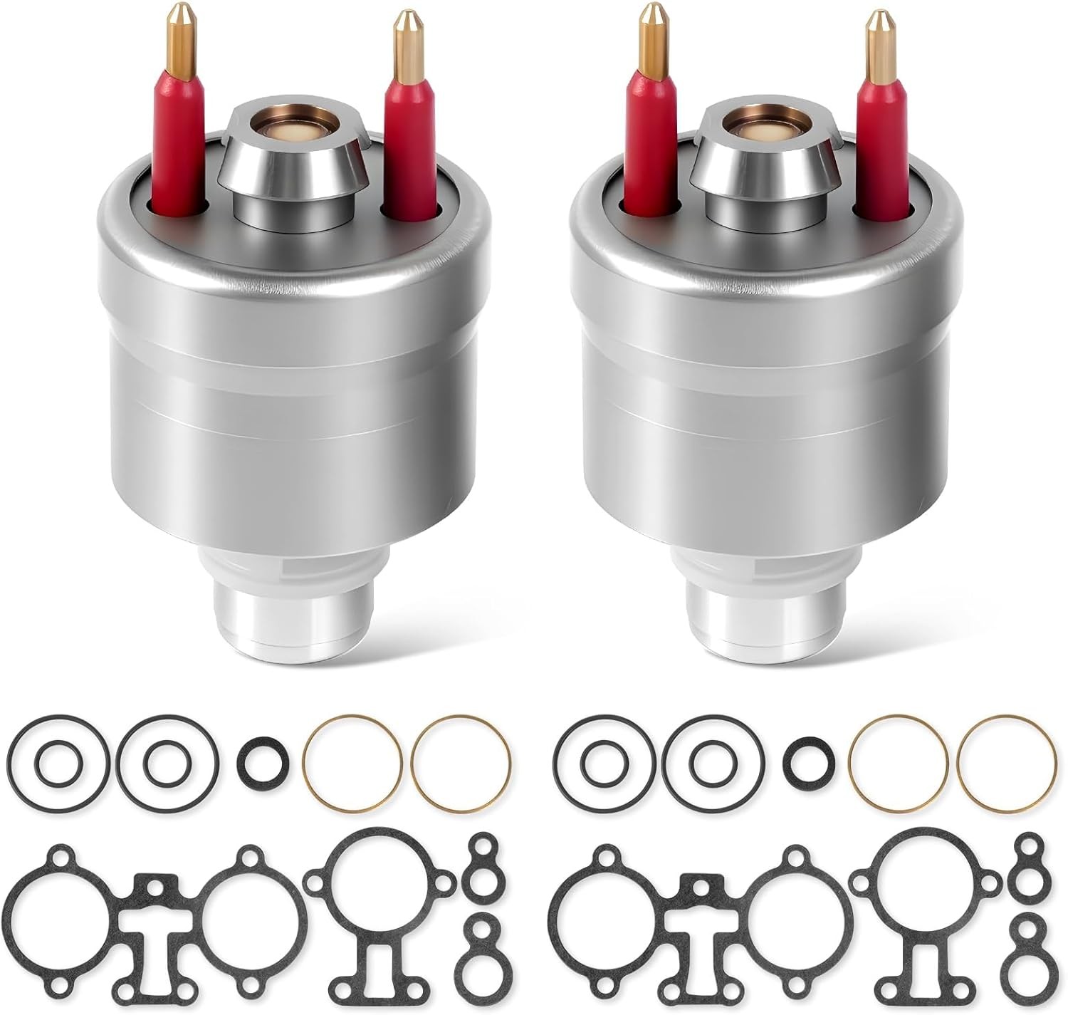 Set of 2 Fuel Injectors Compatible with 1987-1995 Chevy GMC 5.7L V8 Fit C1500