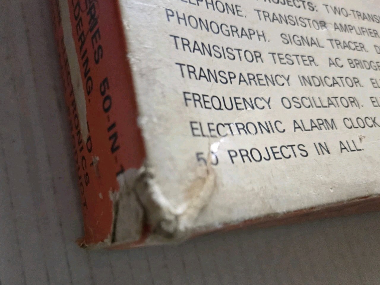 Vintage MYKIT Series 50-IN-1 Electronic Project Kit No. 2981