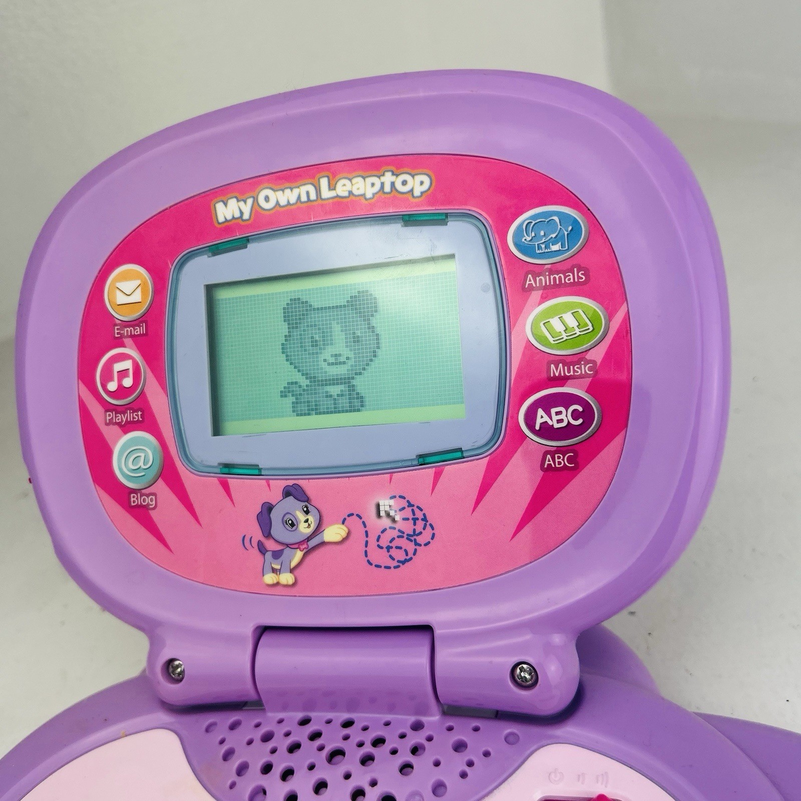 Leapfrog My Own LeapTop Learning Interactive Laptop Purple TESTED