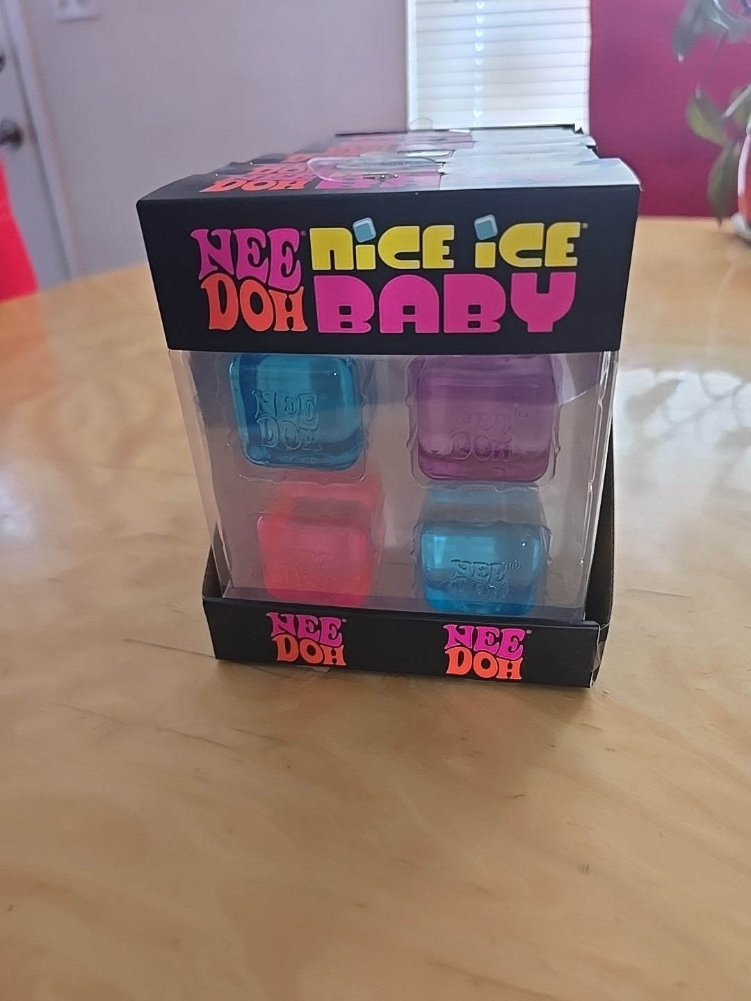 Nee Doh Nice Ice Baby 4 Pack Lot of 6 with Display Box