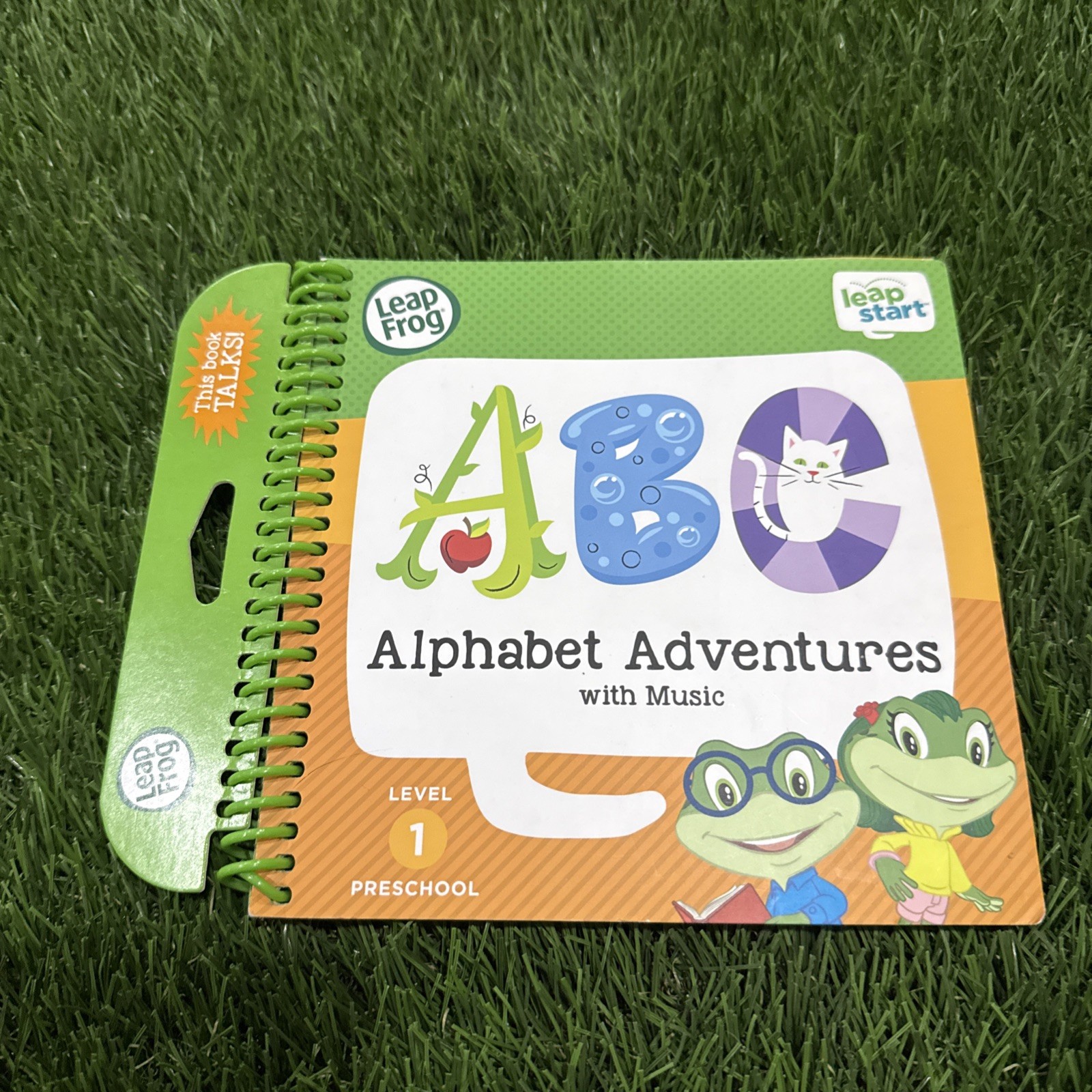 LeapFrog Leap Start Preschool Book — ALPHABET ADVENTURES with MUSIC