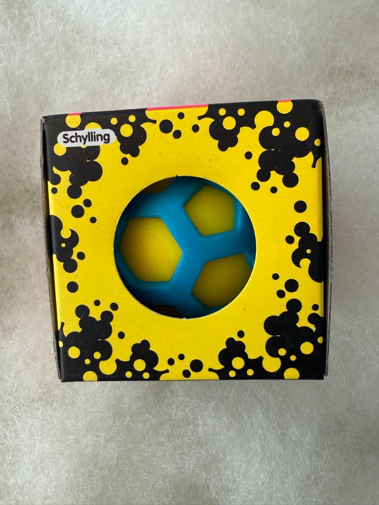 NEW Needoh Brand Atomic Squeeze – Yellow and Blue